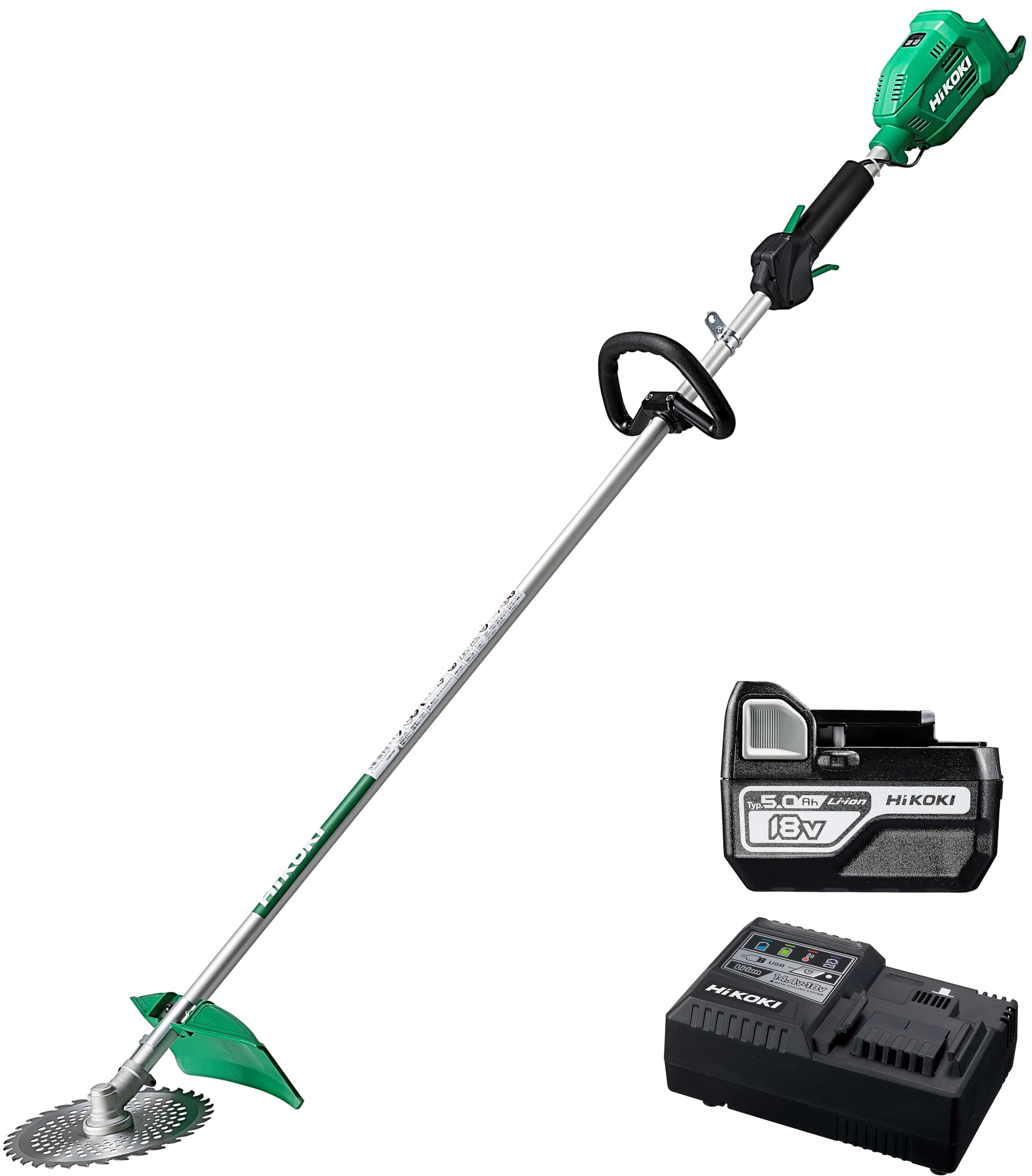 Amazon | HiKOKI(ハイコーキ) 18V コードレス 刈払機 草刈機 刈刃径